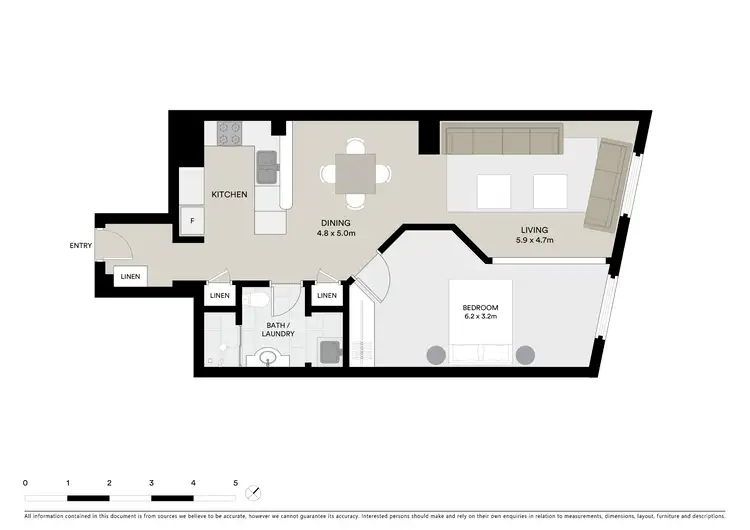 Floorplan of Homely apartment listing, 10/34 Campbell Parade, Bondi Beach NSW 2026