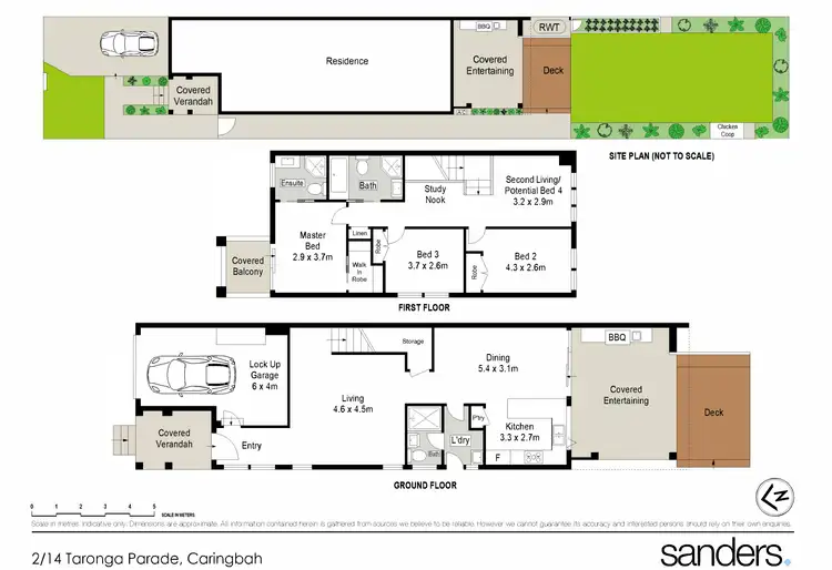 Floorplan of Homely house listing, 14B Taronga Parade, Caringbah NSW 2229
