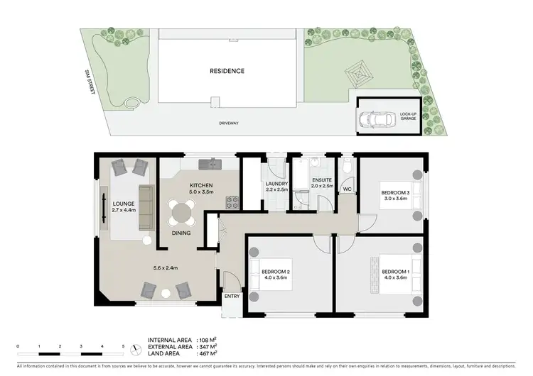 Floorplan of Homely house listing, 110 Sim Street, Black Hill VIC 3350