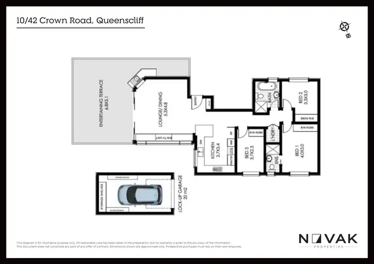 Floorplan of Homely apartment listing, 10/42 Crown Road, Queenscliff NSW 2096