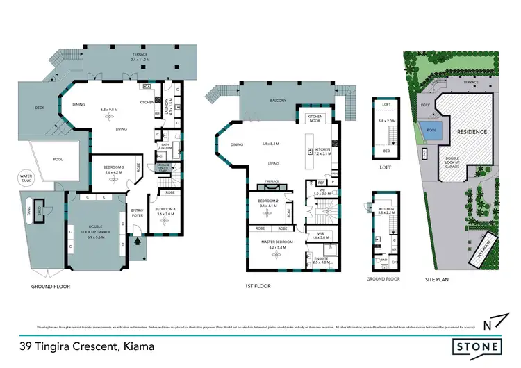 Floorplan of Homely house listing, 39 Tingira Crescent, Kiama NSW 2533