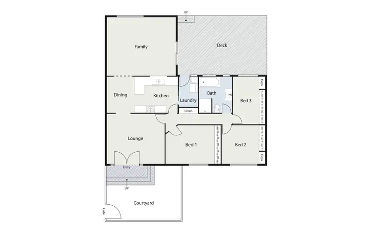 Floorplan of Homely house listing, 11 Malara Street, Waramanga ACT 2611