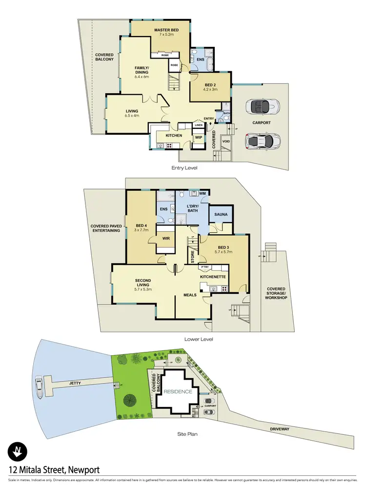 Floorplan of Homely house listing, 12 Mitala Street, Newport NSW 2106