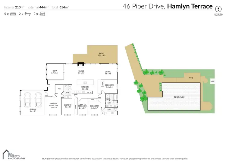 Floorplan of Homely house listing, 46 Piper Drive, Hamlyn Terrace NSW 2259