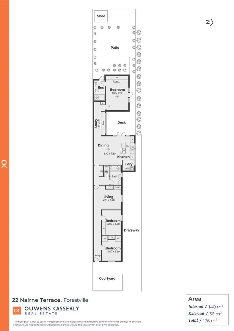 Floorplan of Homely house listing, 22 Nairne Terrace, Forestville SA 5035