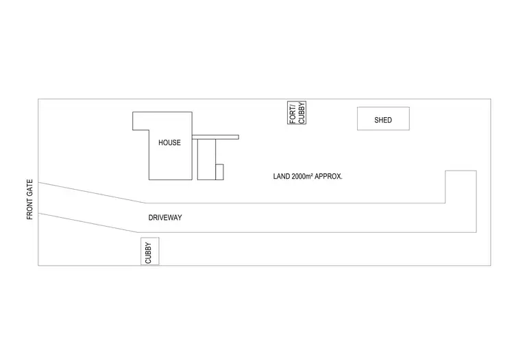 Floorplan of Homely house listing, 57 Emerald-Monbulk Road, Emerald VIC 3782