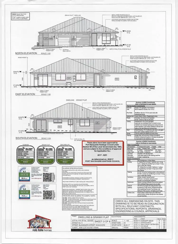 Floorplan of Homely semi-detached listing, 5 & 5A Blacksmith Street, Wauchope NSW 2446