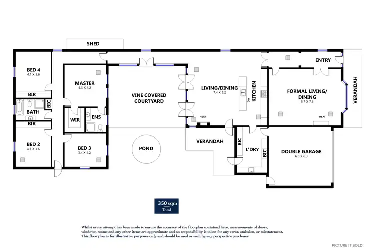 Floorplan of Homely house listing, 48 Statenborough Street, Leabrook SA 5068