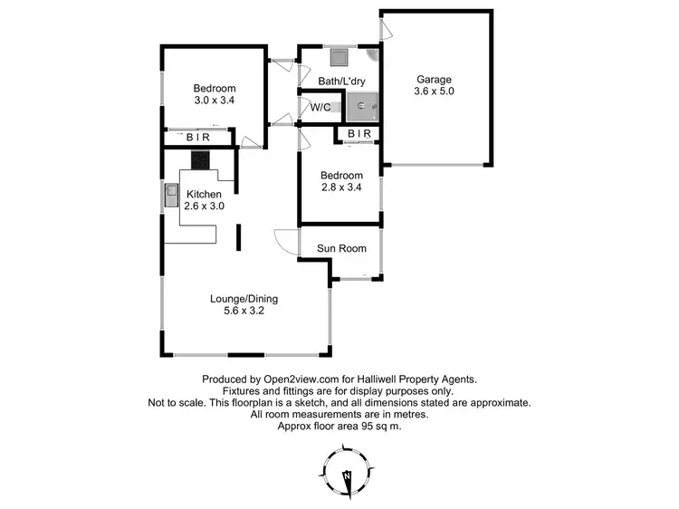 Floorplan of Homely unit listing, 2/49 Percy Street, Devonport TAS 7310