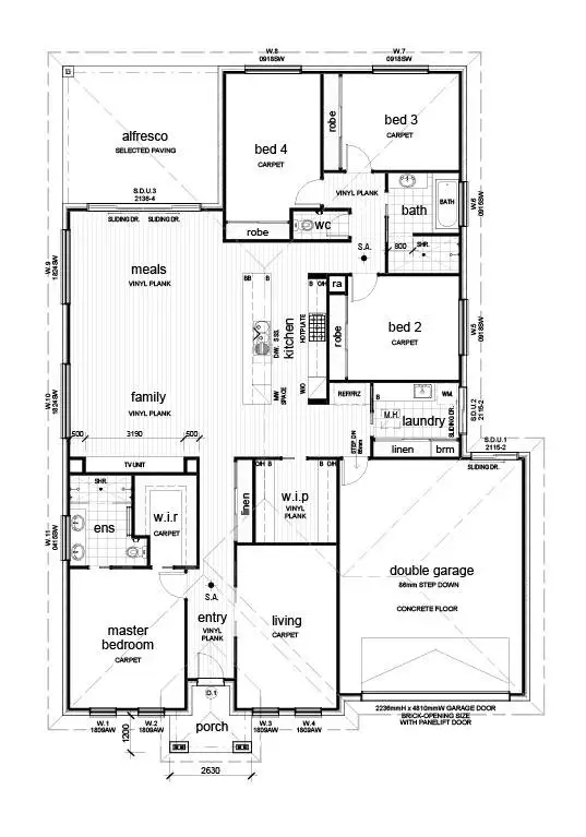 Floorplan of Homely house listing, 17 Livingstone Drive, Gol Gol NSW 2738