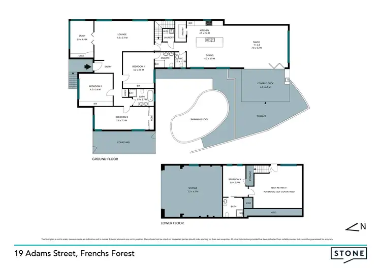 Floorplan of Homely house listing, 19 Adams Street, Frenchs Forest NSW 2086