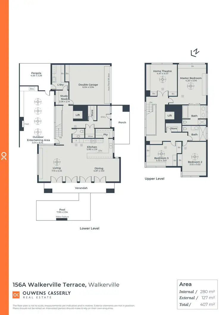 Floorplan of Homely house listing, 156A Walkerville Terrace, Walkerville SA 5081