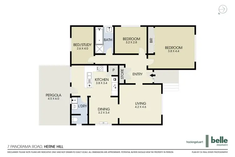 Floorplan of Homely house listing, 7 Panorama Road, Herne Hill VIC 3218