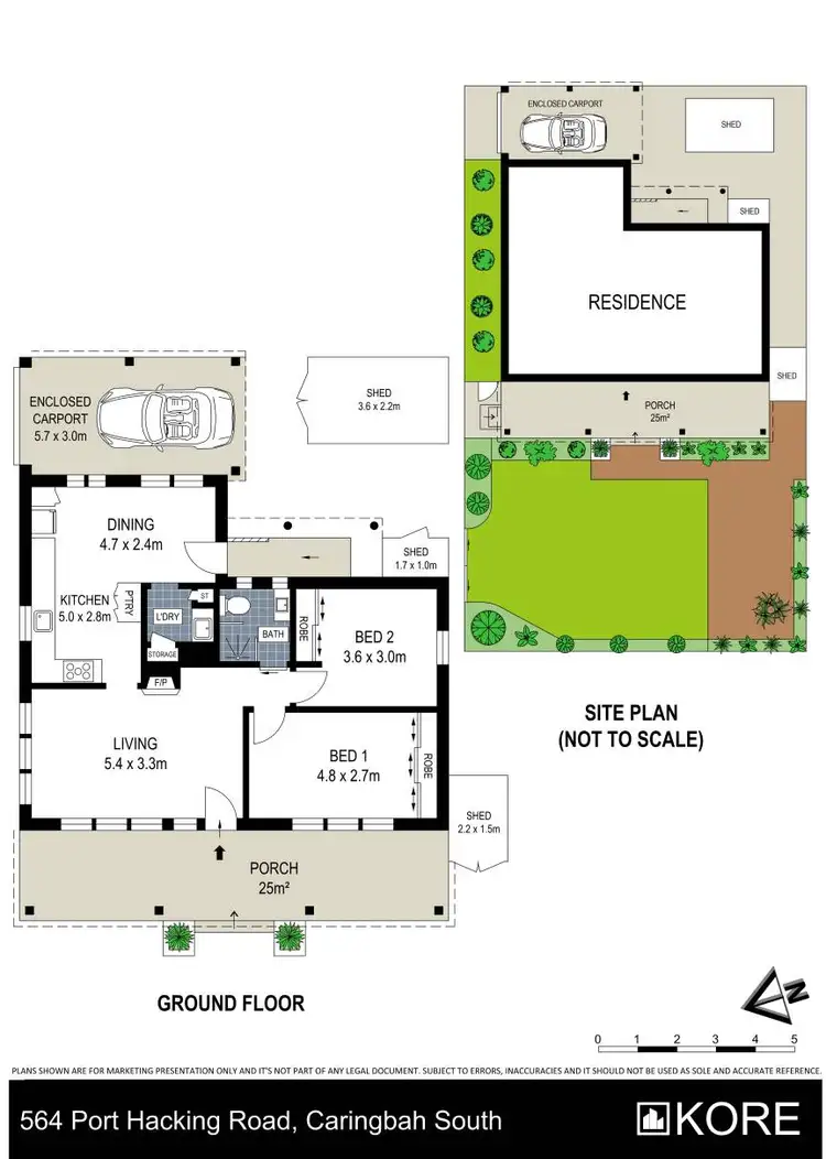 Floorplan of Homely house listing, 564 Port Hacking Road, Caringbah South NSW 2229