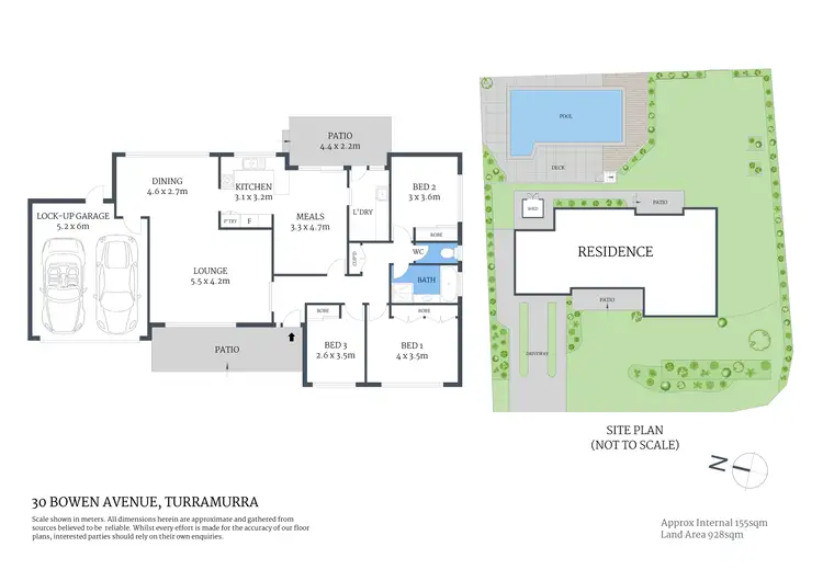 Floorplan of Homely house listing, 30 Bowen Avenue, Turramurra NSW 2074