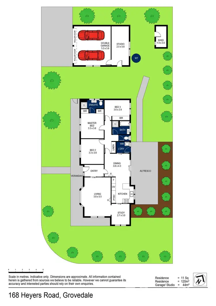 Floorplan of Homely house listing, 168 Heyers Road, Grovedale VIC 3216