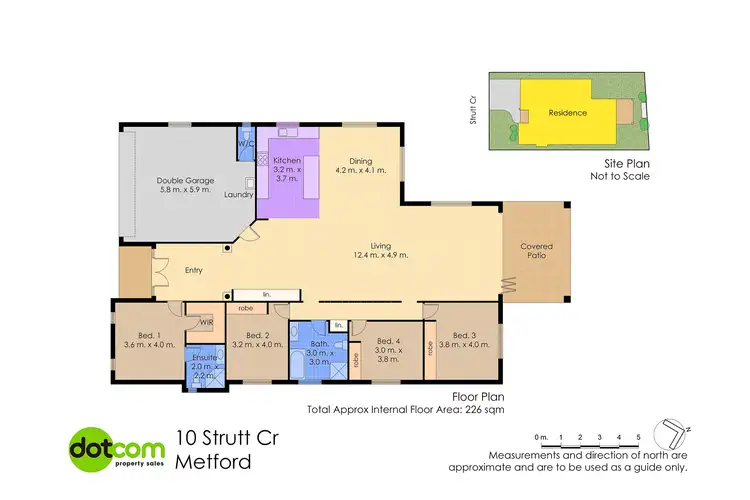 Floorplan of Homely house listing, 10 Strutt Crescent, Metford NSW 2323