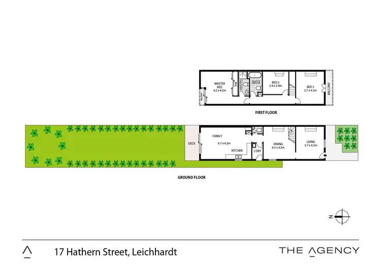Floorplan of Homely house listing, 17 Hathern Street, Leichhardt NSW 2040