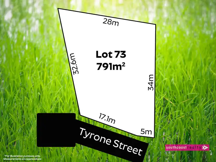 Floorplan of Homely land listing, 54 Tyrone Street, Mccracken SA 5211