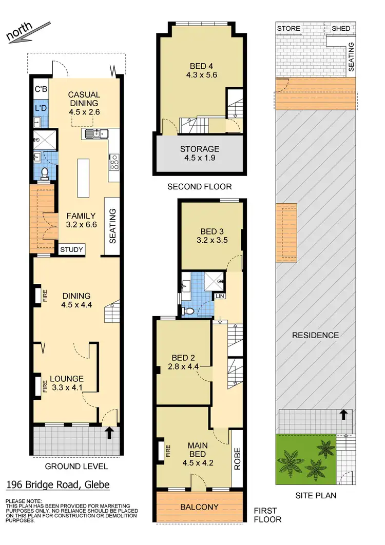 Floorplan of Homely house listing, 196 Bridge Road, Glebe NSW 2037
