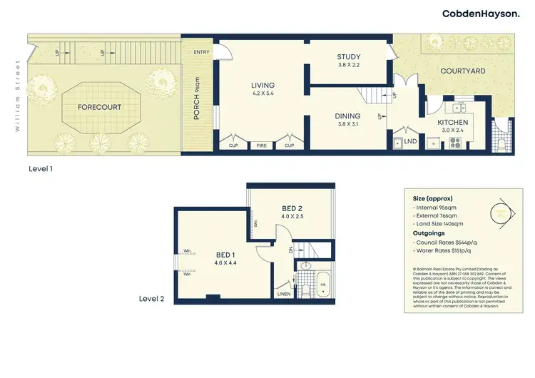 Floorplan of Homely house listing, 31 William Street, Balmain East NSW 2041