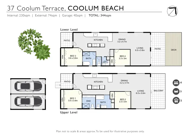 Floorplan of Homely house listing, 37 Coolum Terrace, Coolum Beach QLD 4573