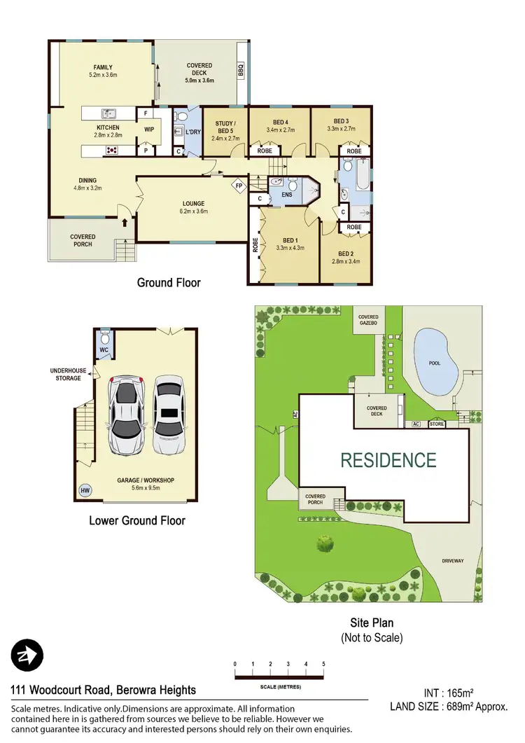 Floorplan of Homely house listing, 111 Woodcourt Road, Berowra Heights NSW 2082