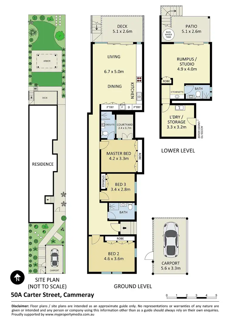 Floorplan of Homely house listing, 50A Carter Street, Cammeray NSW 2062
