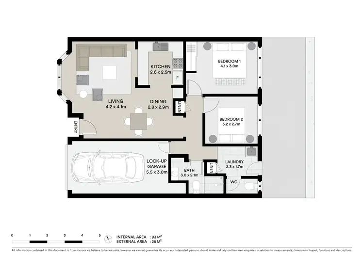 Floorplan of Homely villa listing, 11/57 Dening Street, The Entrance NSW 2261