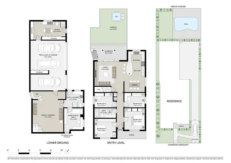 Floorplan of Homely house listing, 8 Cameron Crescent, Ryde NSW 2112
