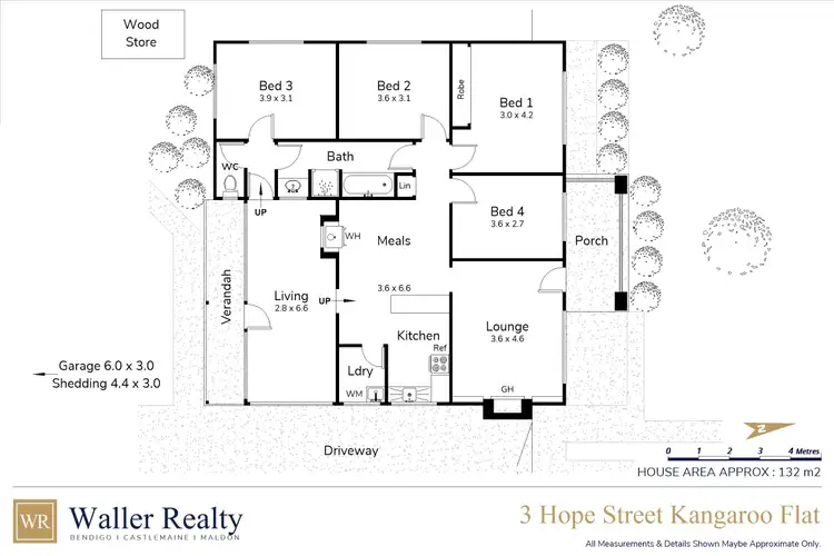 Floorplan of Homely house listing, 3 Hope Street, Kangaroo Flat VIC 3555