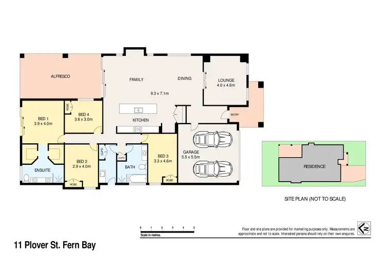 Floorplan of Homely house listing, 11 Plover Street, Fern Bay NSW 2295
