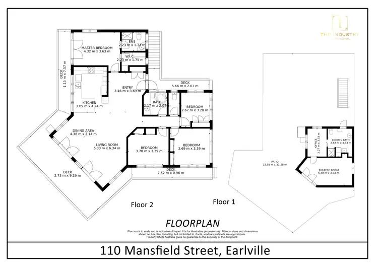 Floorplan of Homely house listing, 110 Mansfield Street, Earlville QLD 4870