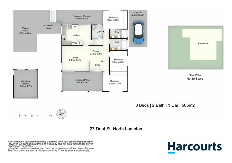 Floorplan of Homely house listing, 27 Dent Street, North Lambton NSW 2299