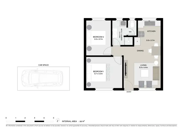 Floorplan of Homely apartment listing, 4/23 Underwood Street, Corrimal NSW 2518