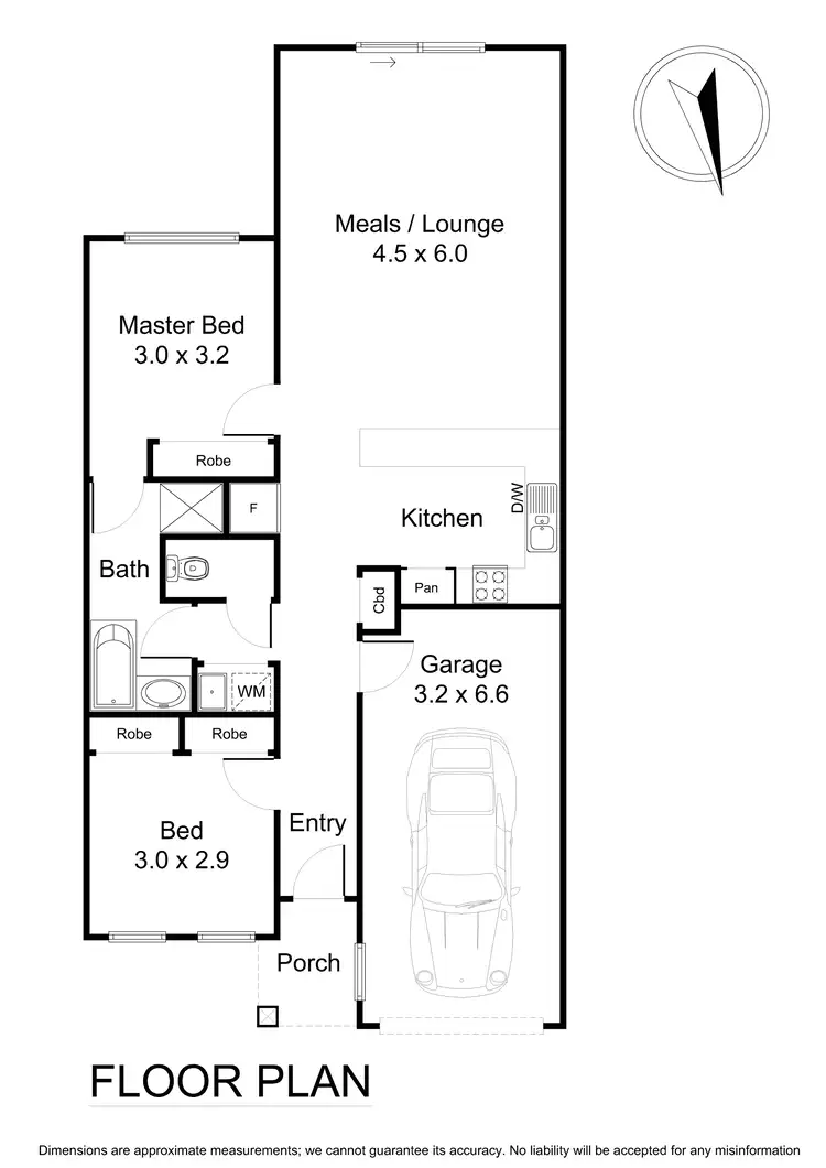 Floorplan of Homely unit listing, 27/105 Mountain Highway, Wantirna VIC 3152