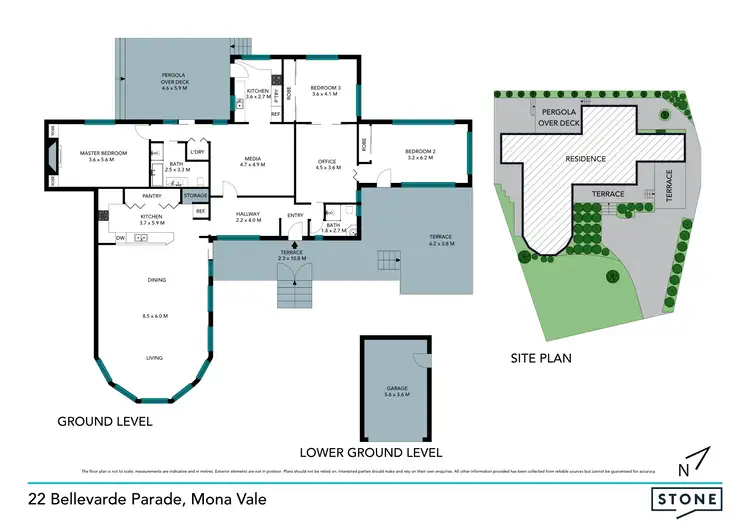 Floorplan of Homely house listing, 22 Bellevarde Parade, Mona Vale NSW 2103