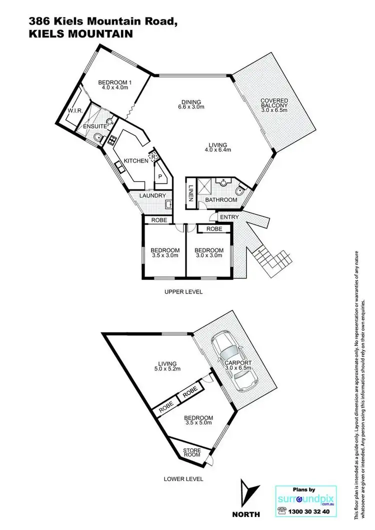Floorplan of Homely house listing, 386 Kiel Mountain Road, Kiels Mountain QLD 4559