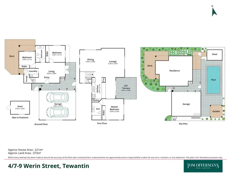 Floorplan of Homely unit listing, 4/7-9 Werin Street, Tewantin QLD 4565