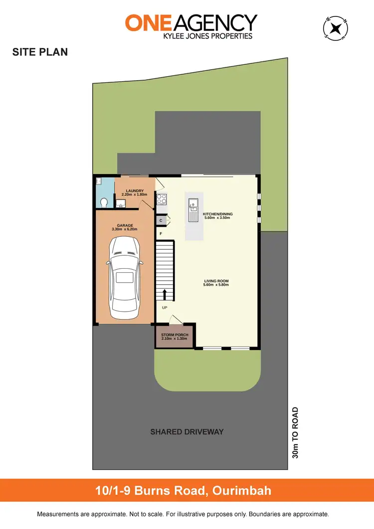 Floorplan of Homely townhouse listing, 10/1-9 Burns Road, Ourimbah NSW 2258