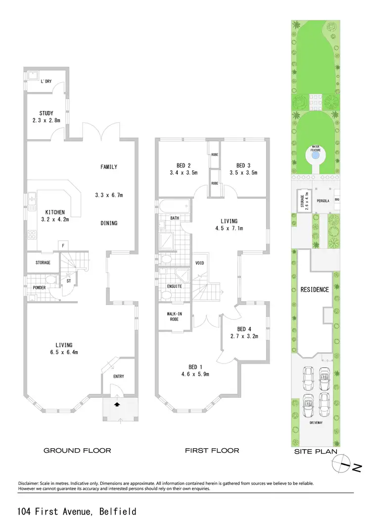 Floorplan of Homely house listing, 104 First Avenue, Belfield NSW 2191