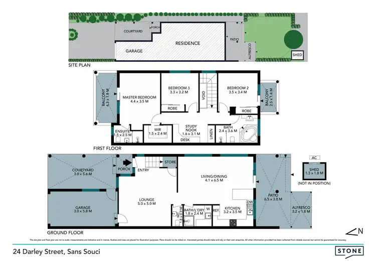 Floorplan of Homely house listing, 24 Darley Street, Sans Souci NSW 2219