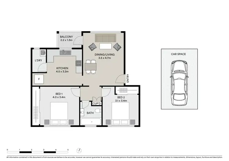 Floorplan of Homely unit listing, 10/50 Wigram Street, Harris Park NSW 2150
