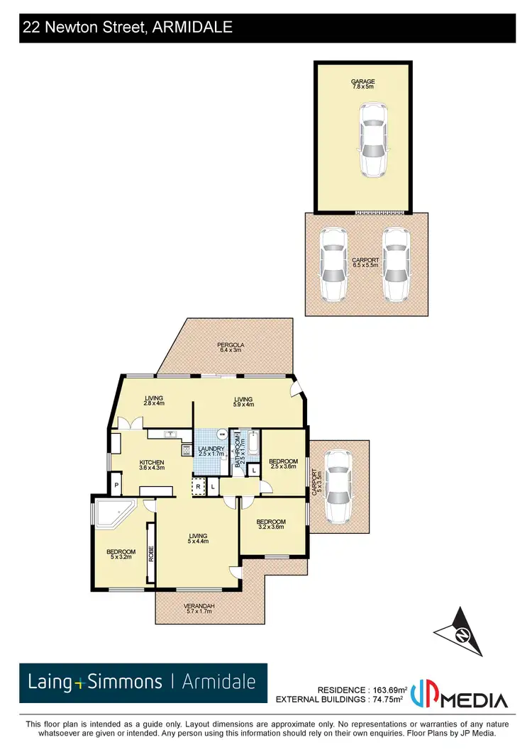 Floorplan of Homely house listing, 22 Newton Street, Armidale NSW 2350