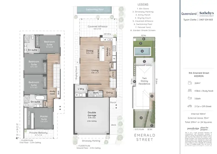 Floorplan of Homely house listing, 31 Emerald Street, Kedron QLD 4031