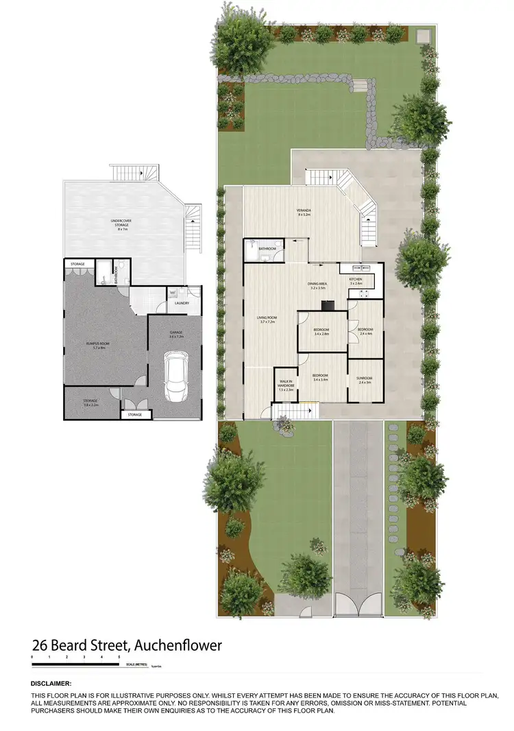 Floorplan of Homely house listing, 26 Beard Street, Auchenflower QLD 4066