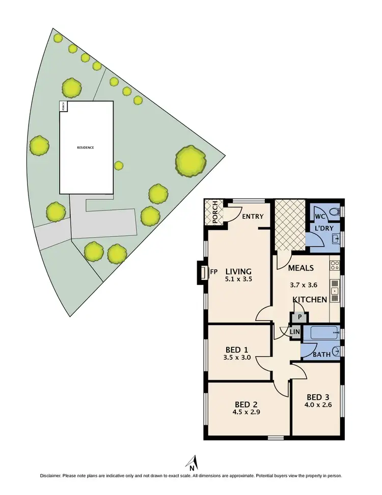 Floorplan of Homely house listing, 16 Croft Crescent, Reservoir VIC 3073