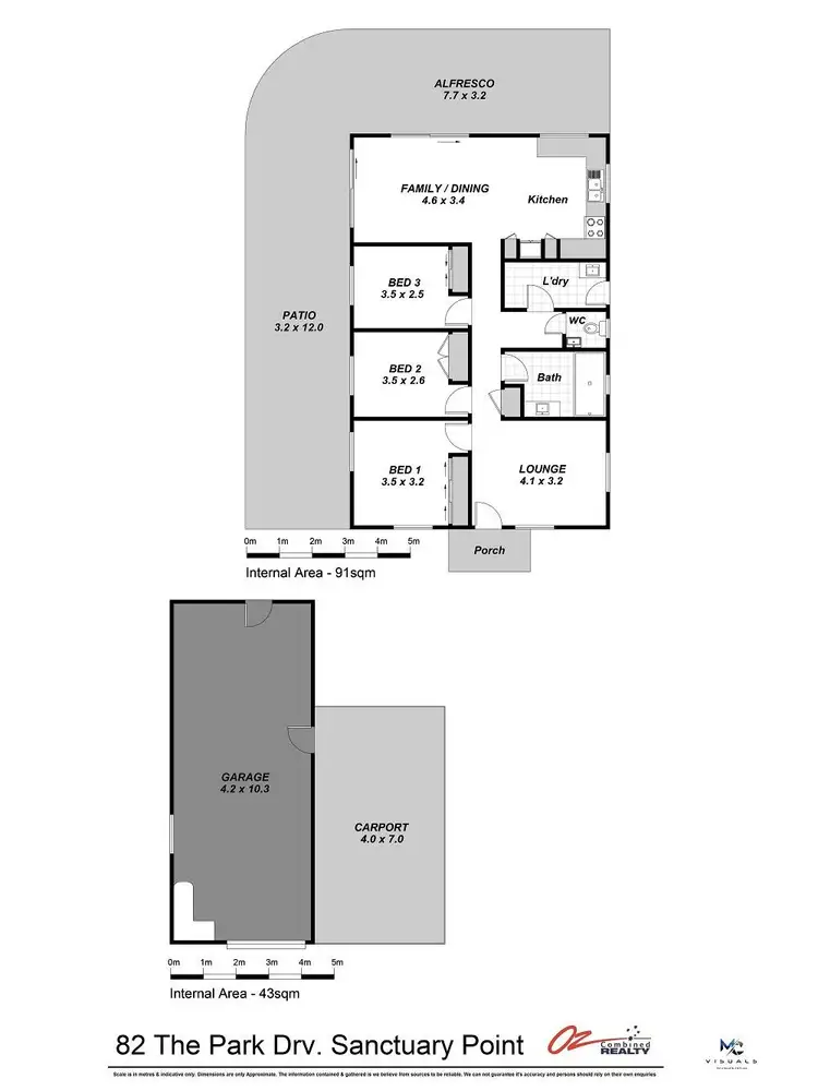 Floorplan of Homely house listing, 82. The Park Drive, Sanctuary Point NSW 2540