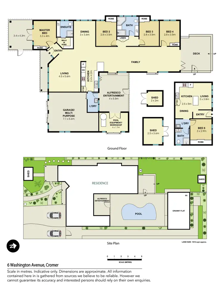 Floorplan of Homely house listing, 6 Washington Avenue, Cromer NSW 2099