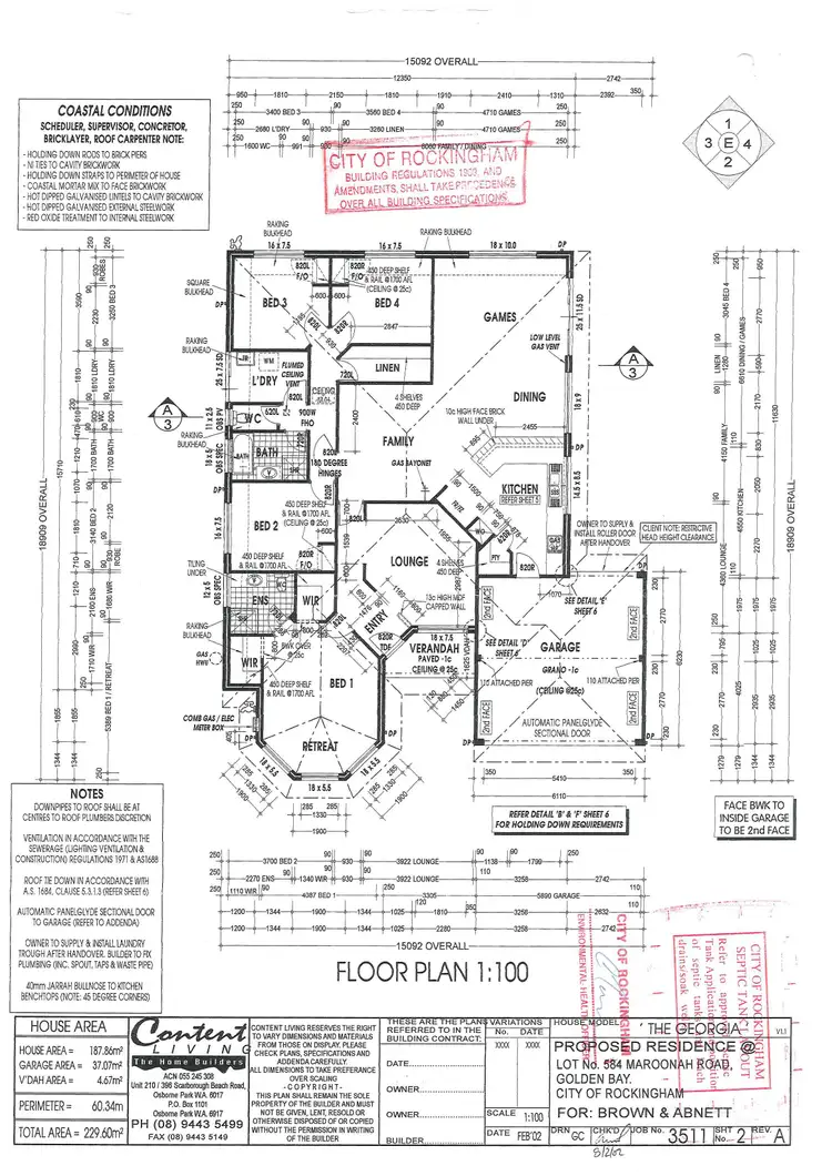 Floorplan of Homely house listing, 8 Maroonah Road, Golden Bay WA 6174